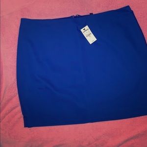 Express fitted mini skirt